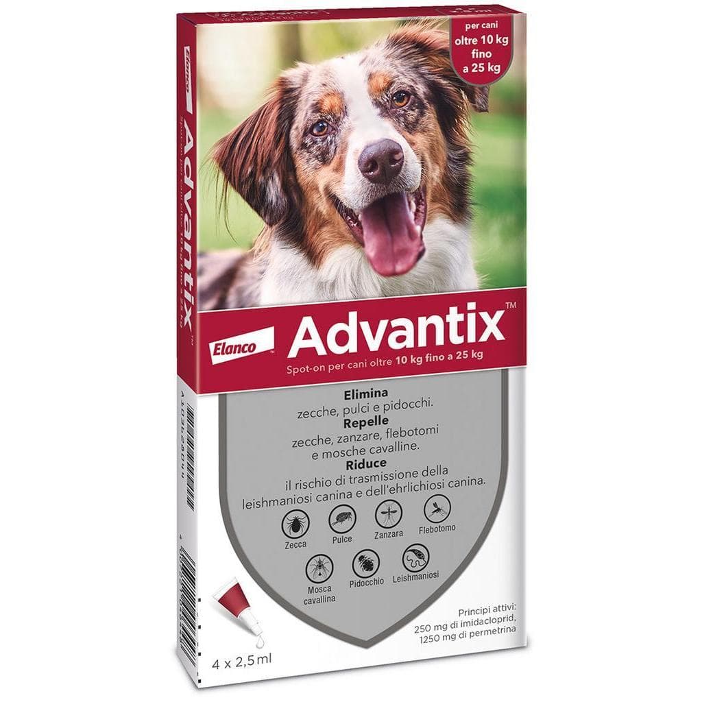 Advantix Spot On*4pip 10-25kg