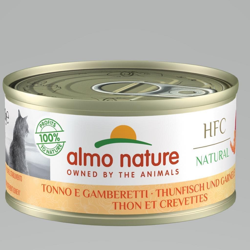 Almo Nature Hfc Cat Natural Tonno/Gamberetti 70gr