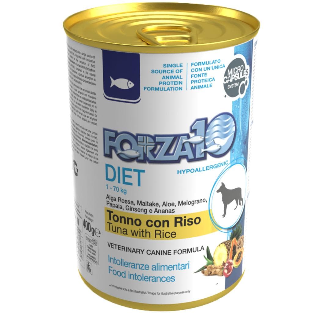 Forza 10 Diet Dog Adult Patè Tonno/Riso 400gr