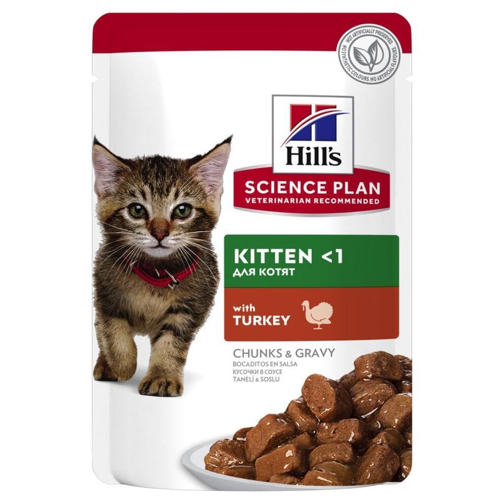 Hill'S Sp Cat Kitten Turkey 85gr
