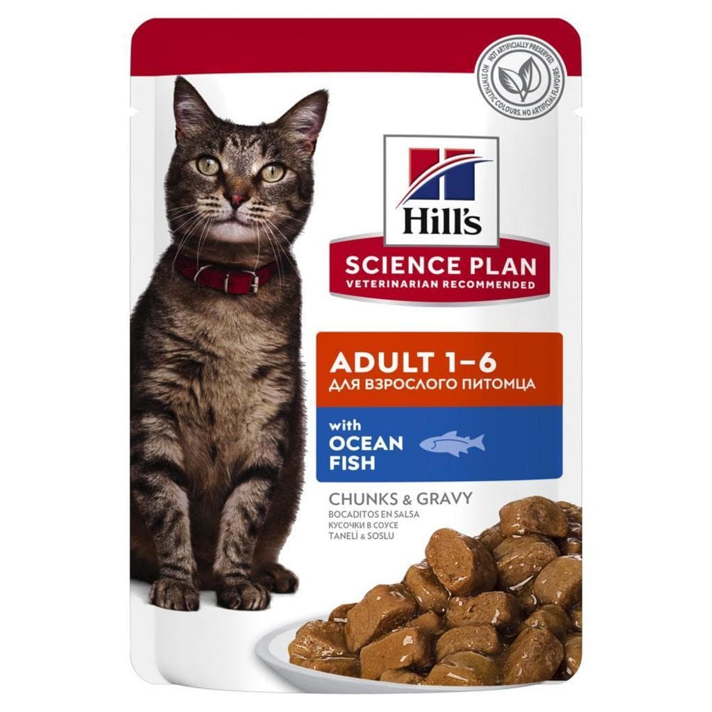 Hill'S Sp Cat Adult Ocean Fish 85gr