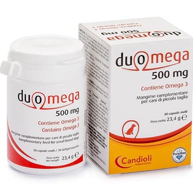 Candioli Duomega Cani <14 Kg 30 Perle 500mg