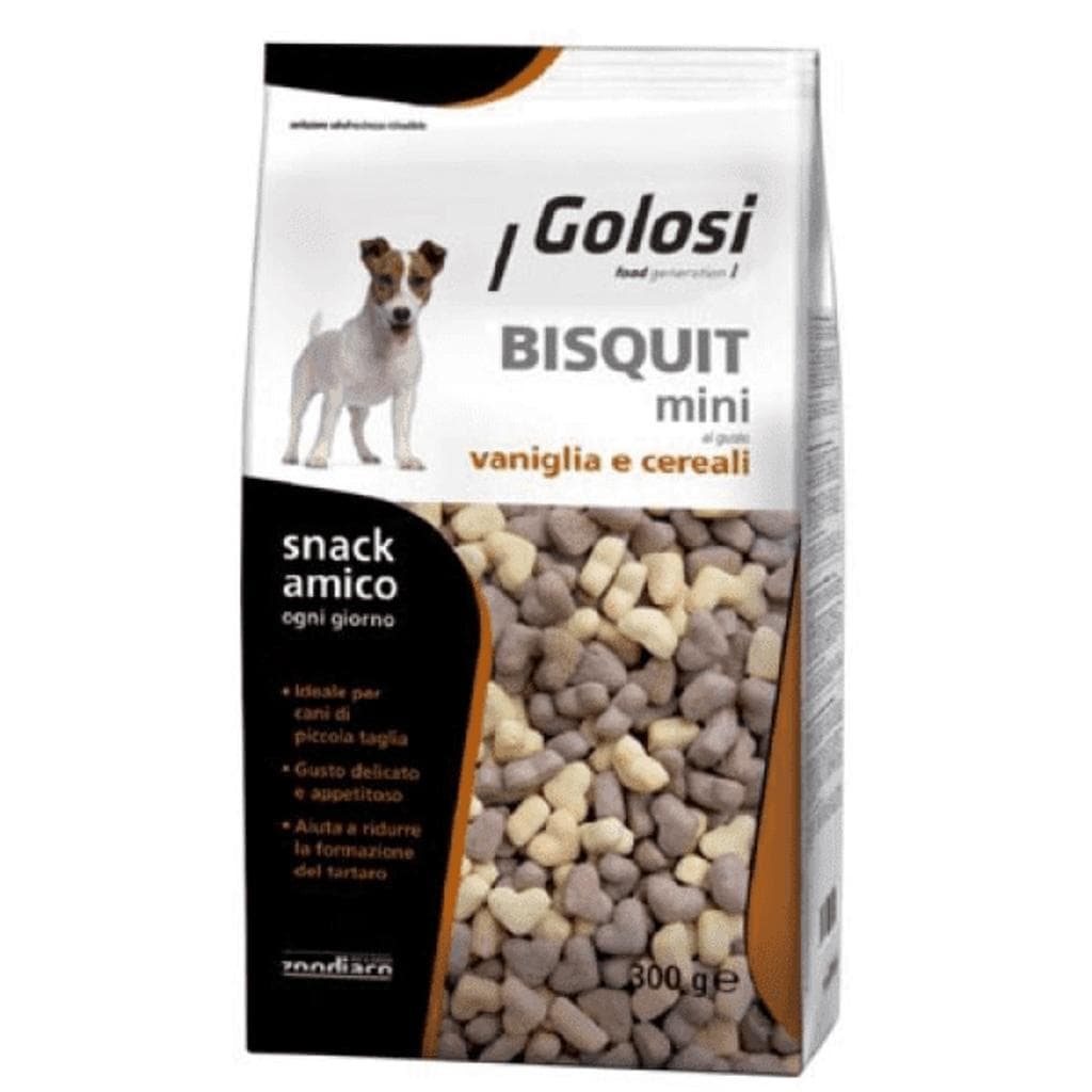 Zoo Golosi Biscuit Mini Vaniglia/Cer 300gr