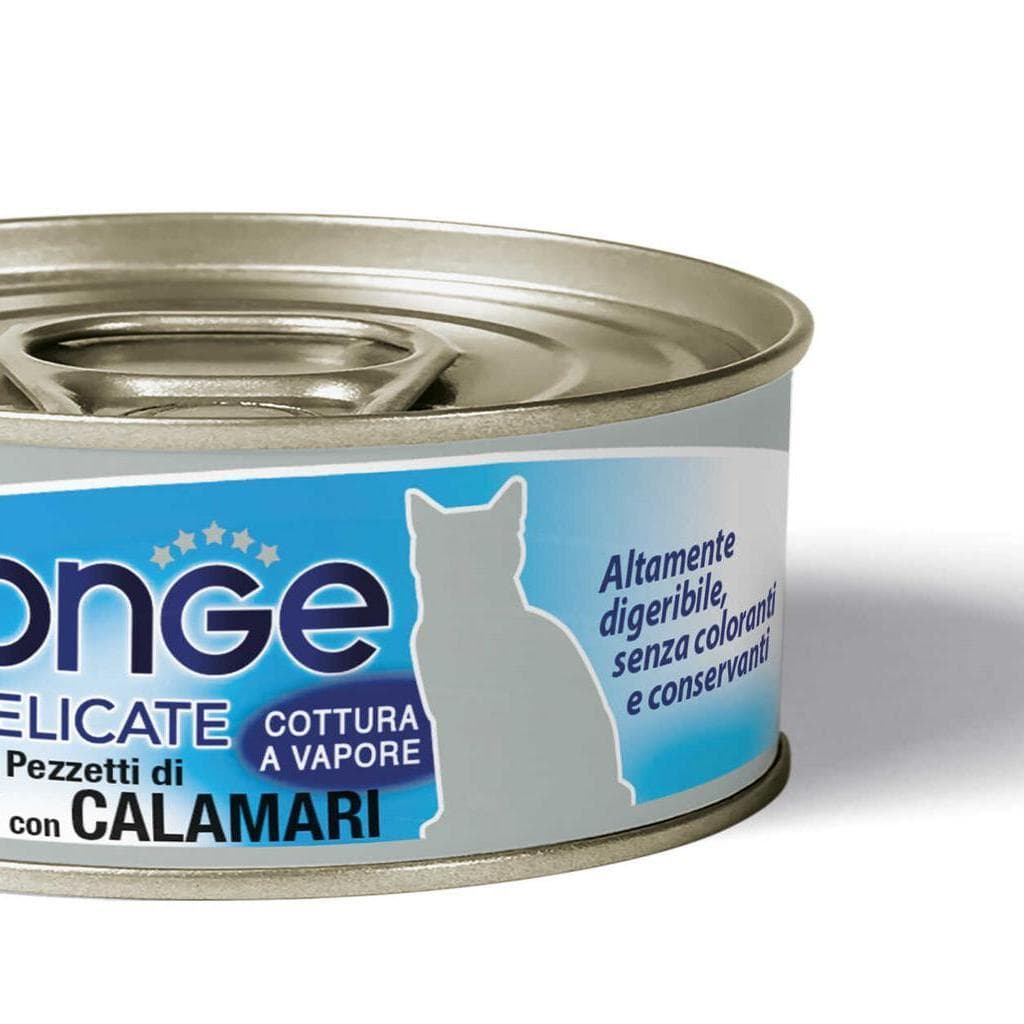 Monge Cat Delicate Pezzetti Pollo/Calamari 80gr