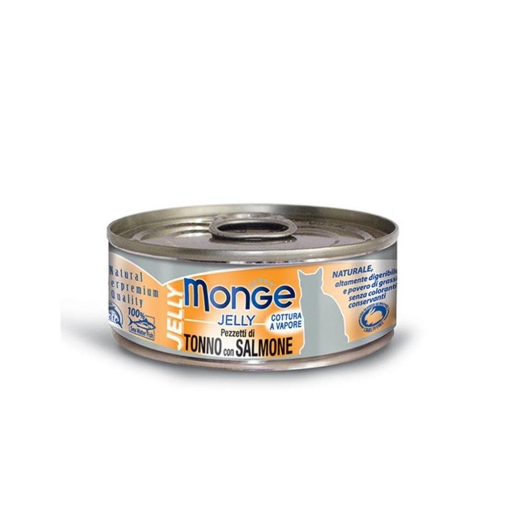 Monge Cat Jelly Pezzetti Tonno/Salmone 80gr