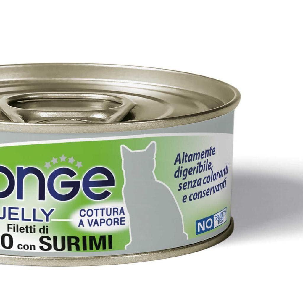 Monge Cat Jelly Filetti Tonno/Surimi 80gr