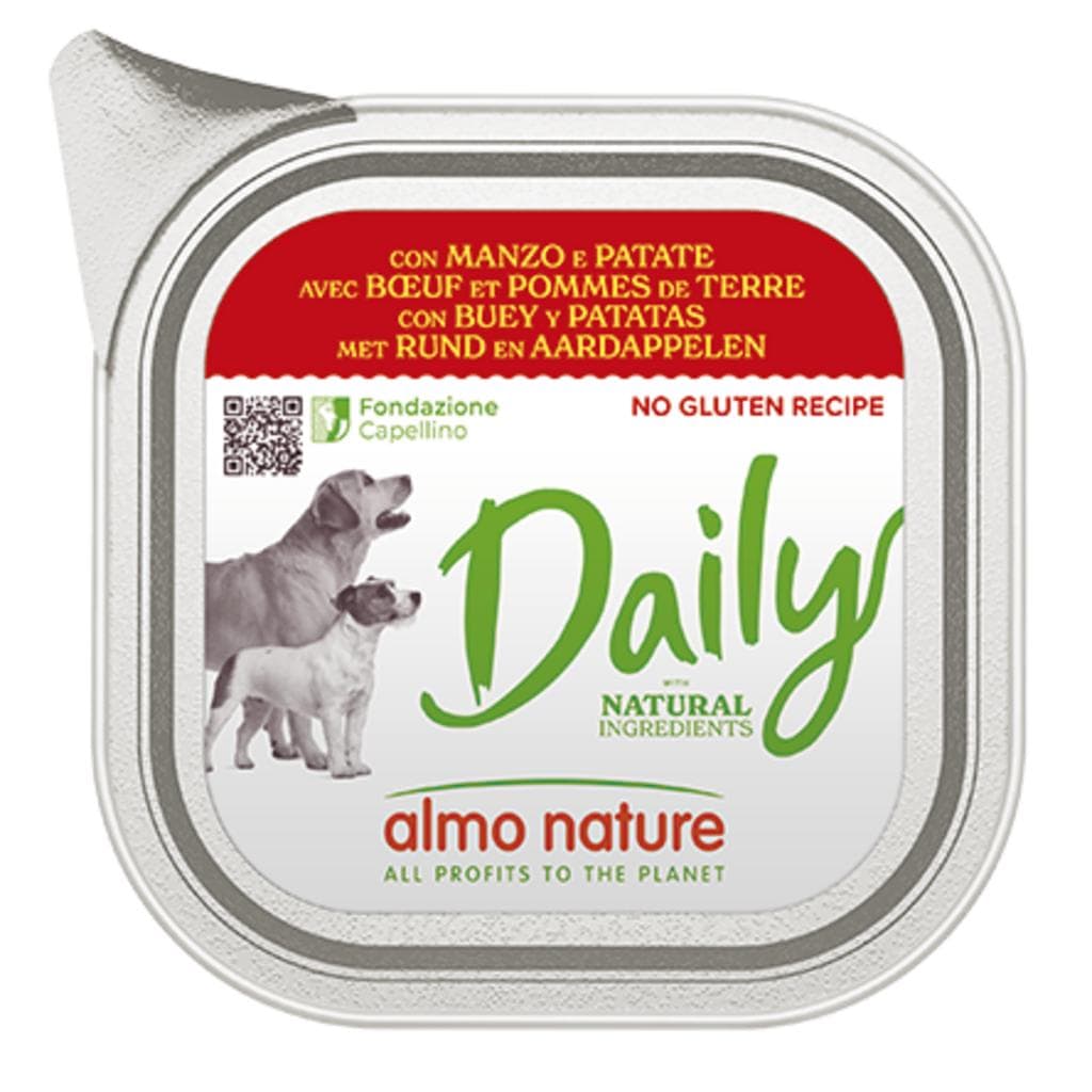 Almo Nature Daily Dog Manzo/Patate 100gr