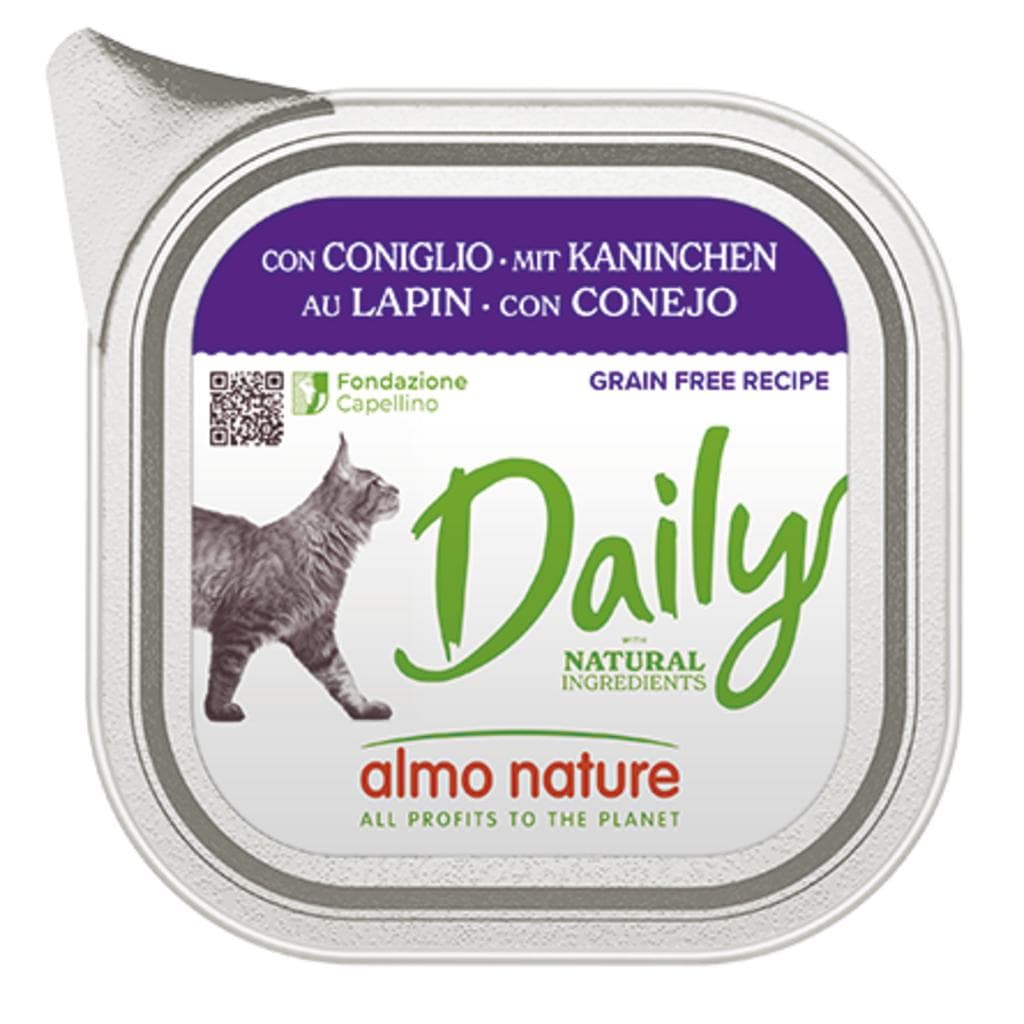 Almo Nature Daily Cat Coniglio 100gr