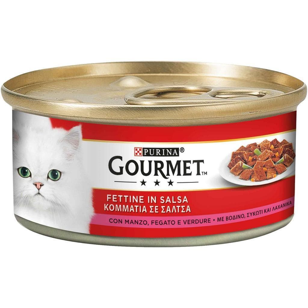 Pur Red Cat Fettine Verdure/Manzo/Fegato 195gr