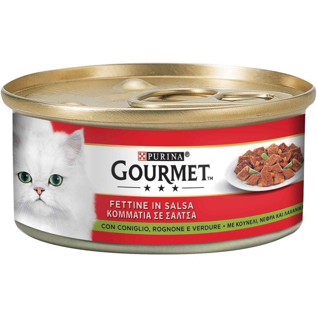 Pur Red Cat Fettine Verdure/Coniglio/Rognone 195gr