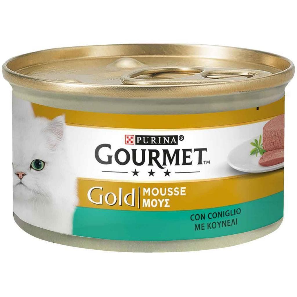 Purina Gold Mousse Coniglio 85gr