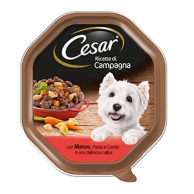 Mars Cesar Ricette Camp Manzo Pasta/Carote 150gr