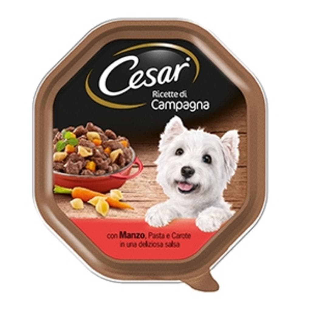 Mars Cesar Ricette Camp Manzo Pasta/Carote 150gr