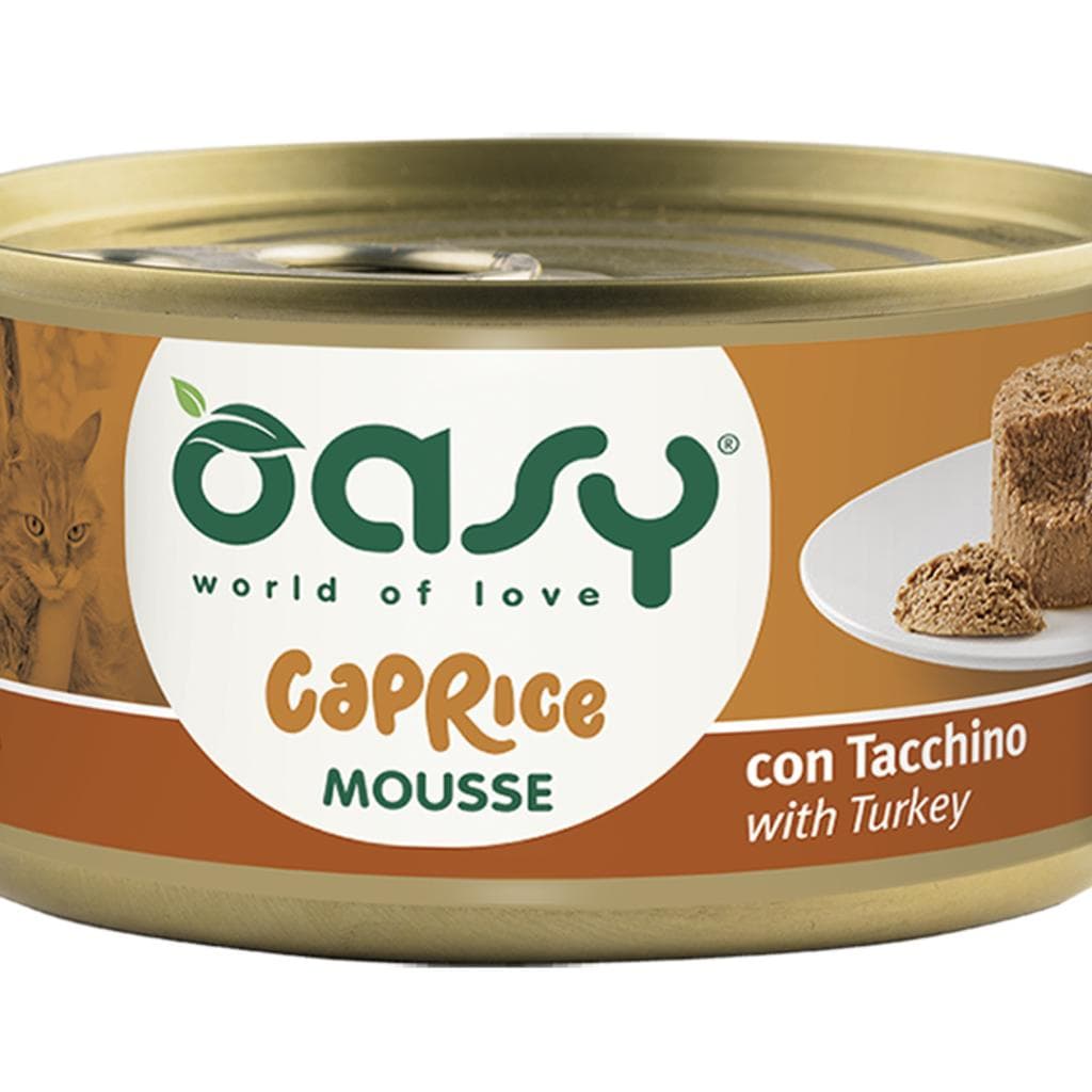 Oasy Cat Wet Mousse Tacchino 85gr