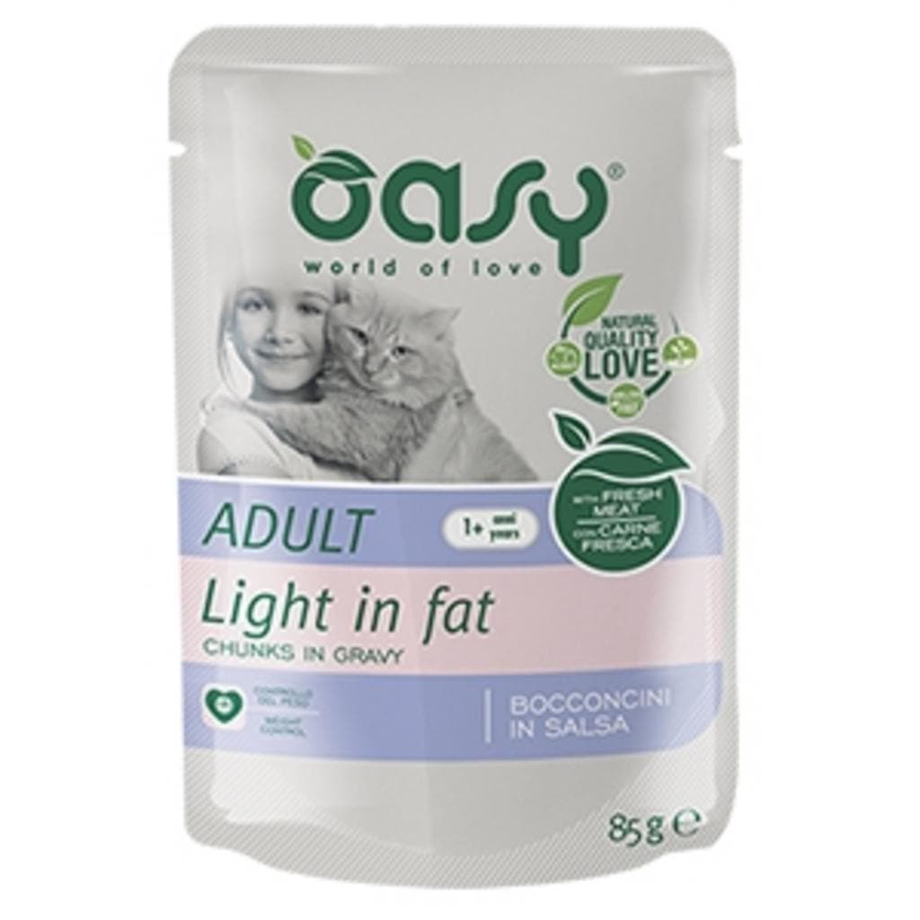 Oasy Cat Wet Bocconcini Adult Light Busta 85gr