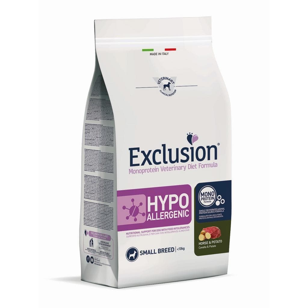 Exclusion Vet Dog Hypo Horse/Potato Small 2kg