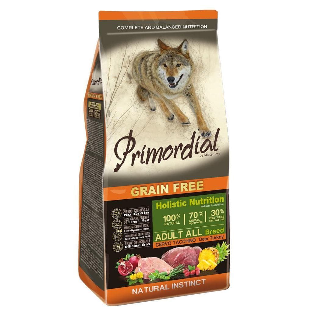 Mister Pet Primordial Dog Adult Deer/Turkey 2kg