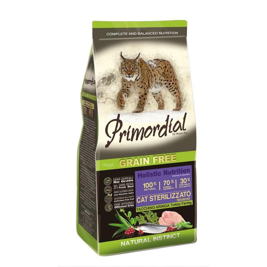Mister Pet Primordial Cat Neutered Turkey/Herring 400gr