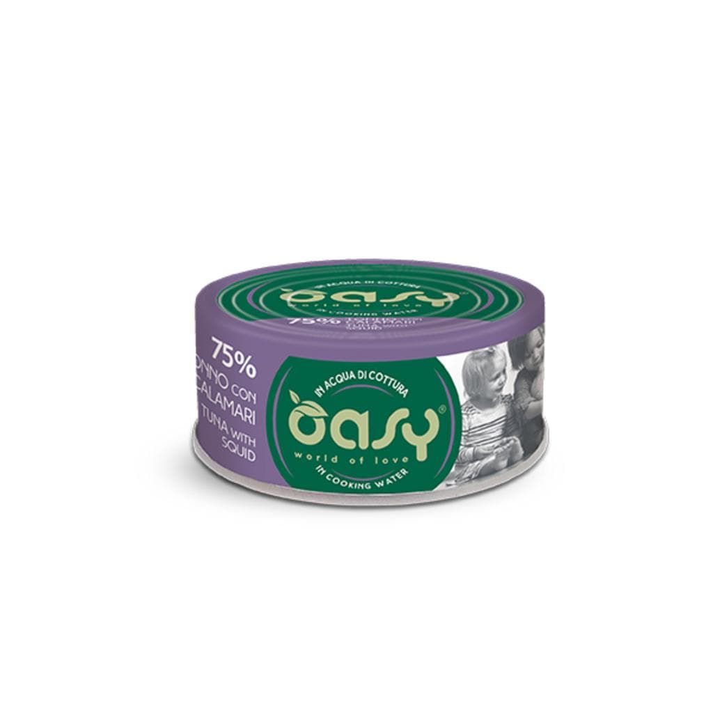 Oasy Cat Wet More Love Tonno/Calamari 70gr