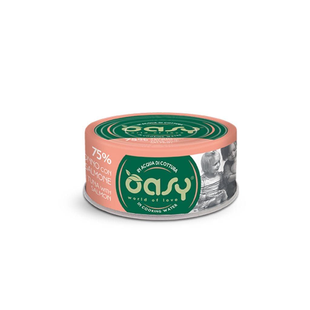 Oasy Cat Wet More Love Tonno/Salmone 70gr