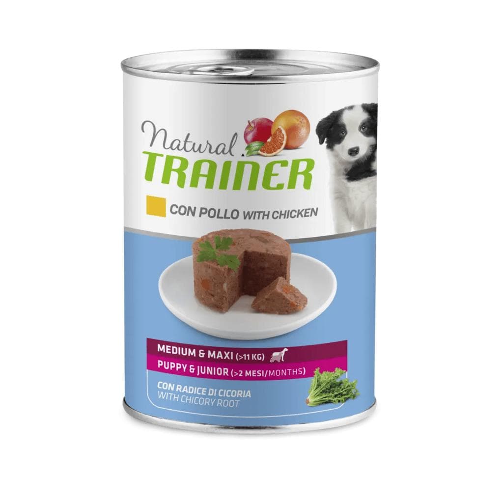 Natural Trainer Dog Puppy M/M Chicken 400gr