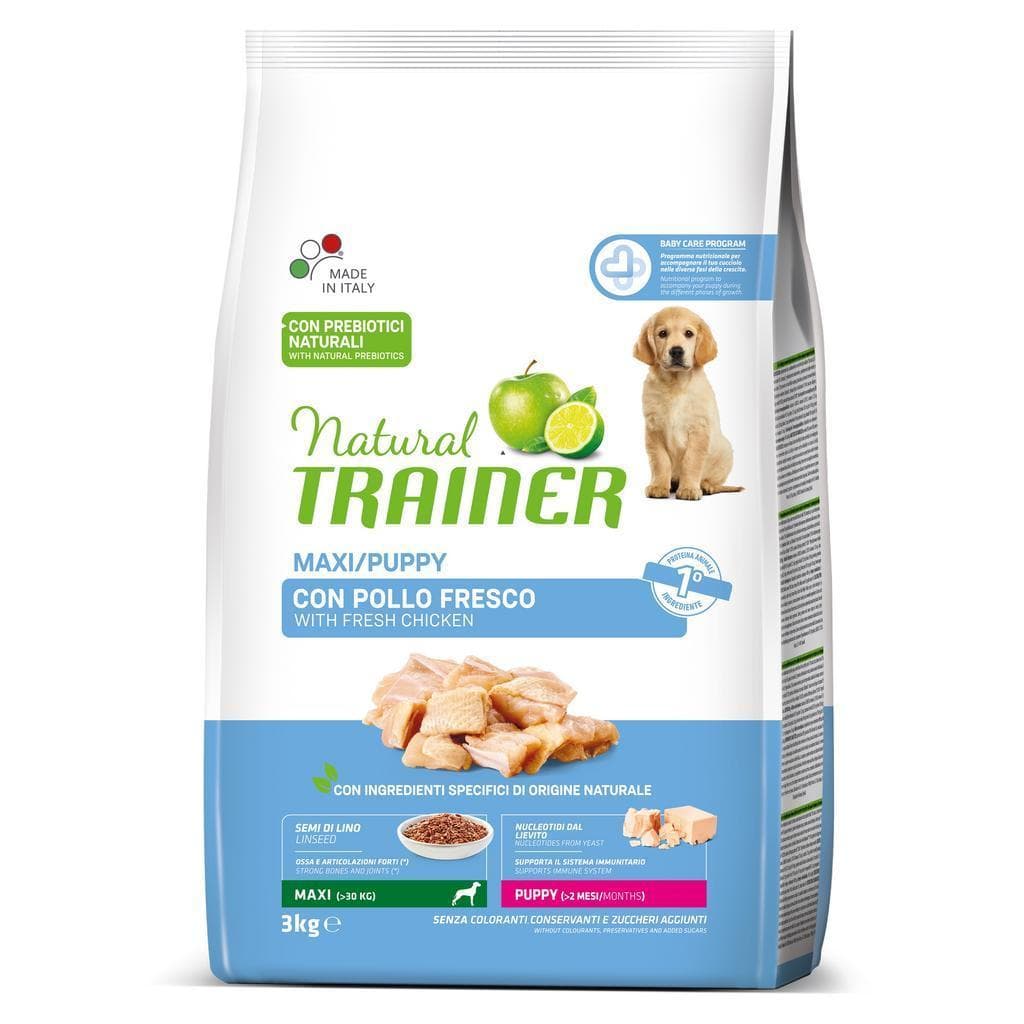 Natural Trainer Dog Puppy Maxi Pollo 3kg