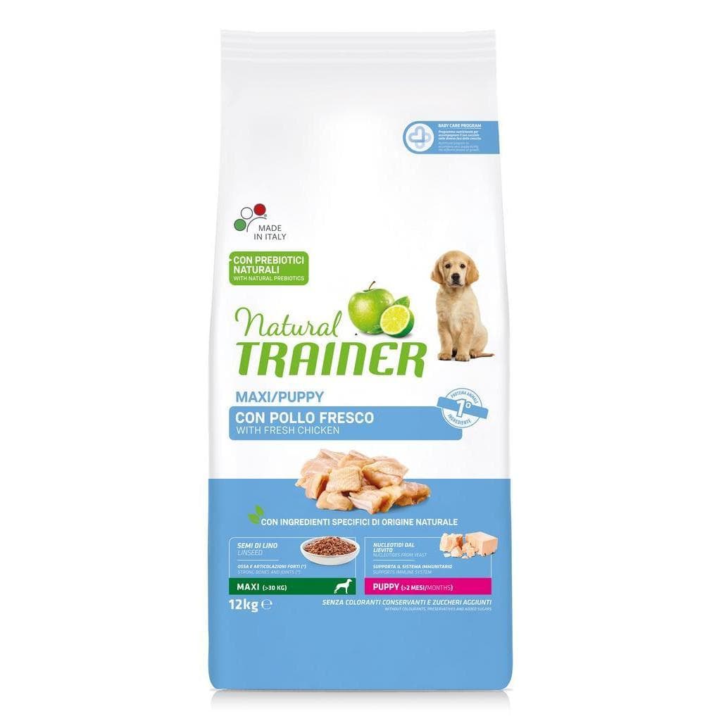 Natural Trainer Dog Puppy Maxi Pollo 12kg
