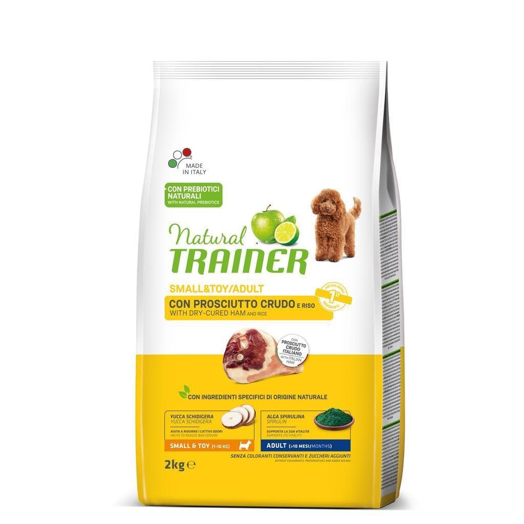 Natural Trainer Dog Adult Small/Toy Prosciutto 2kg