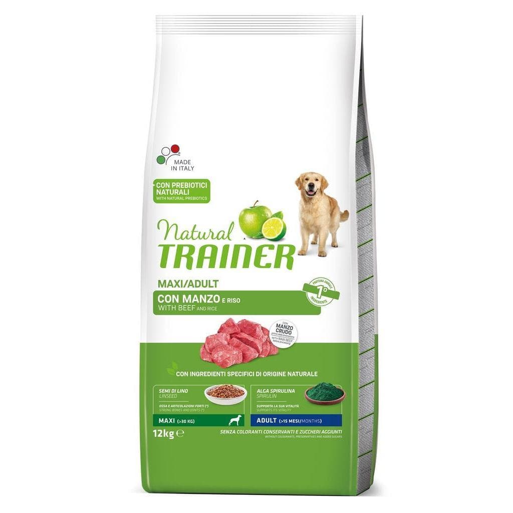 Natural Trainer Dog Adult Maxi Manzo 12kg