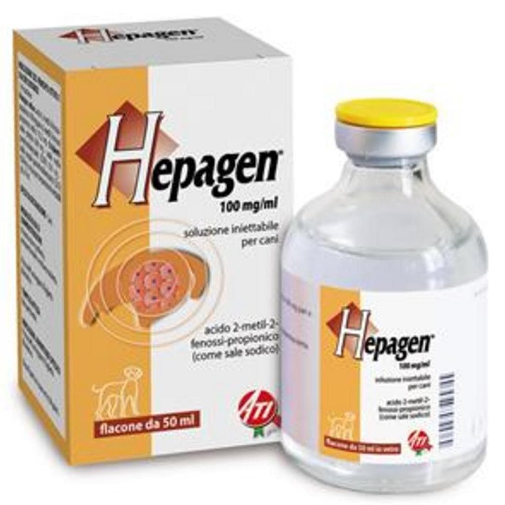 Hepagen*Fl 50ml 100mg/Ml Vetro