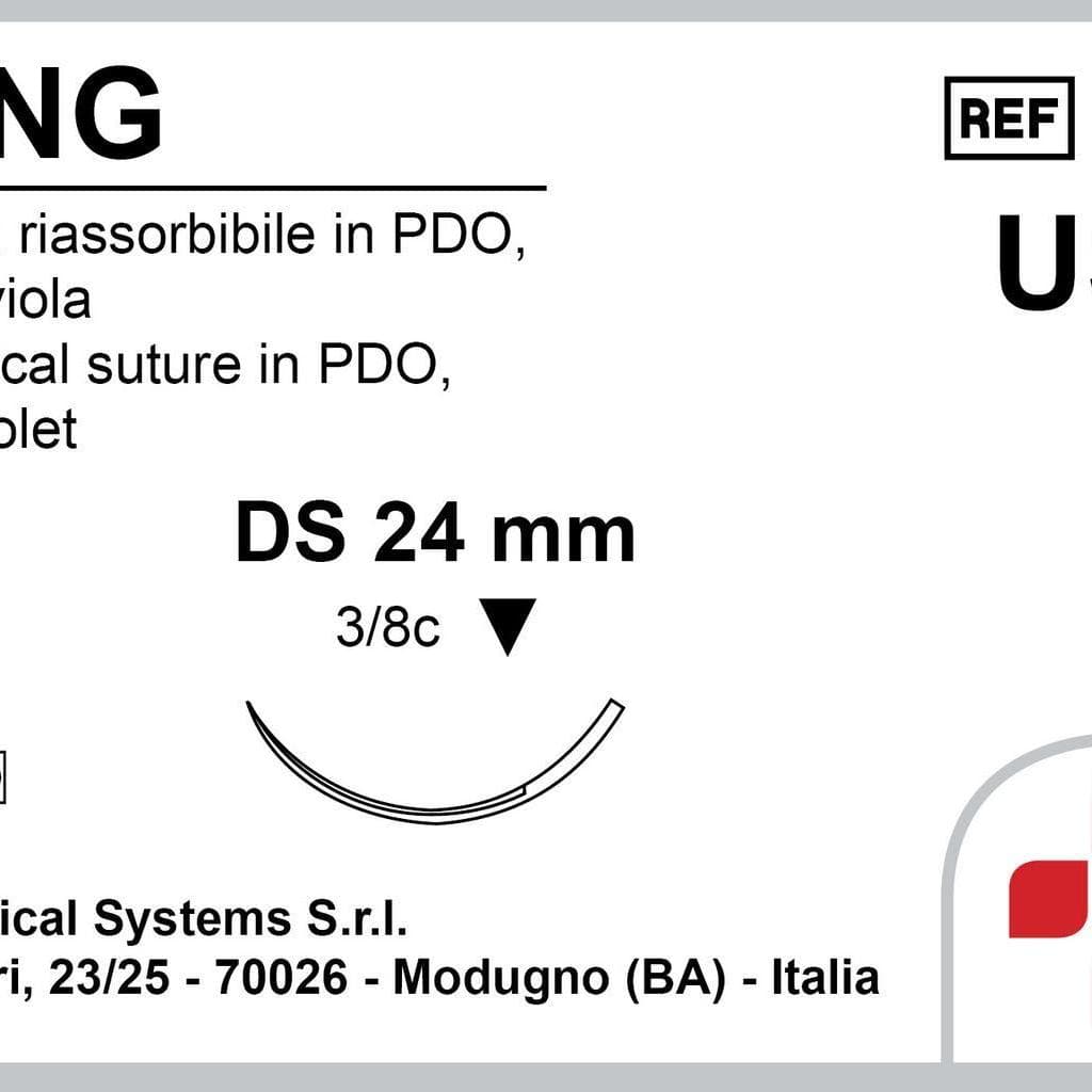 Bsm Biolong Ds24 Usp 3-0 70 Cm Violet
