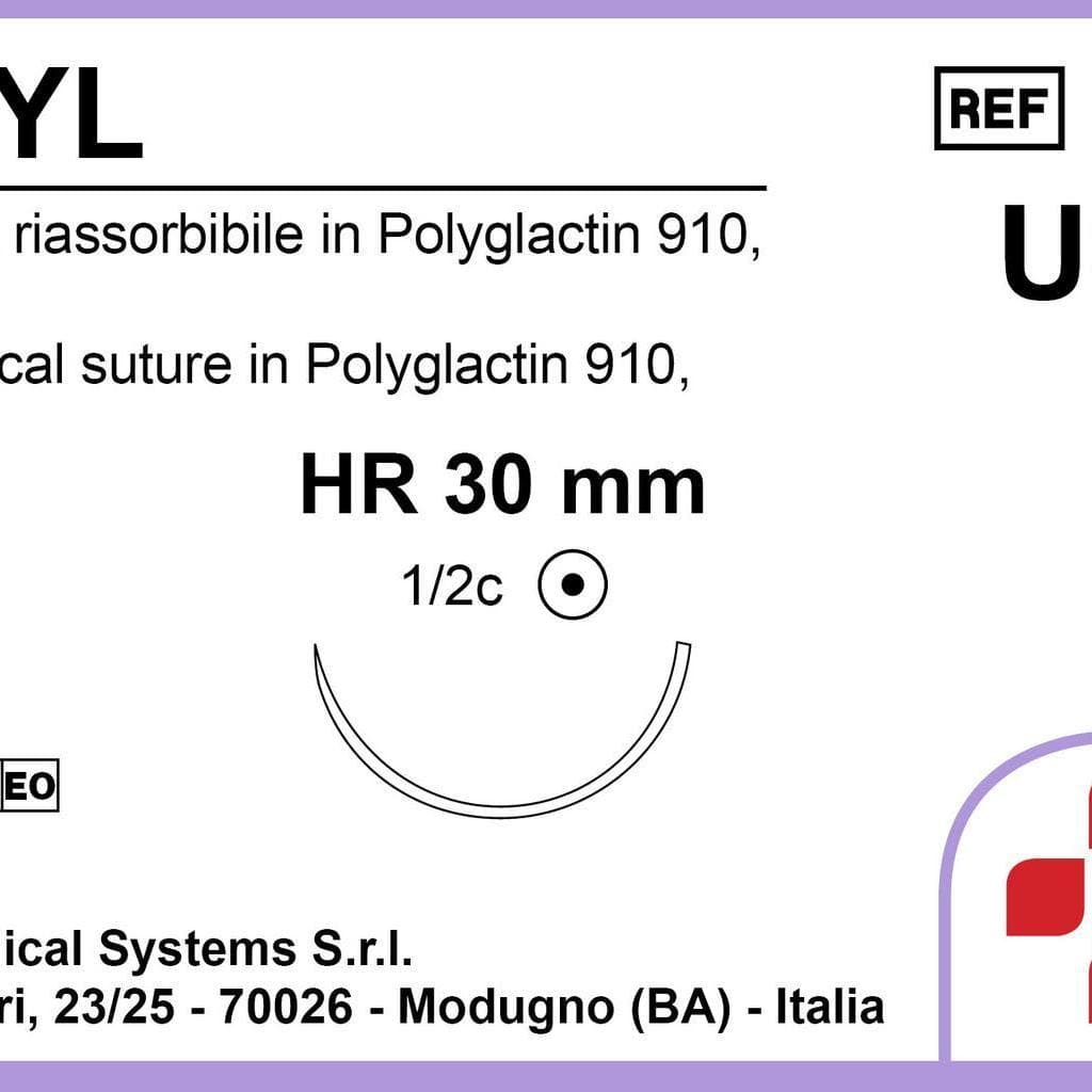Bsm Biocryl Hr30 Usp 3-0 70 Cm Violet