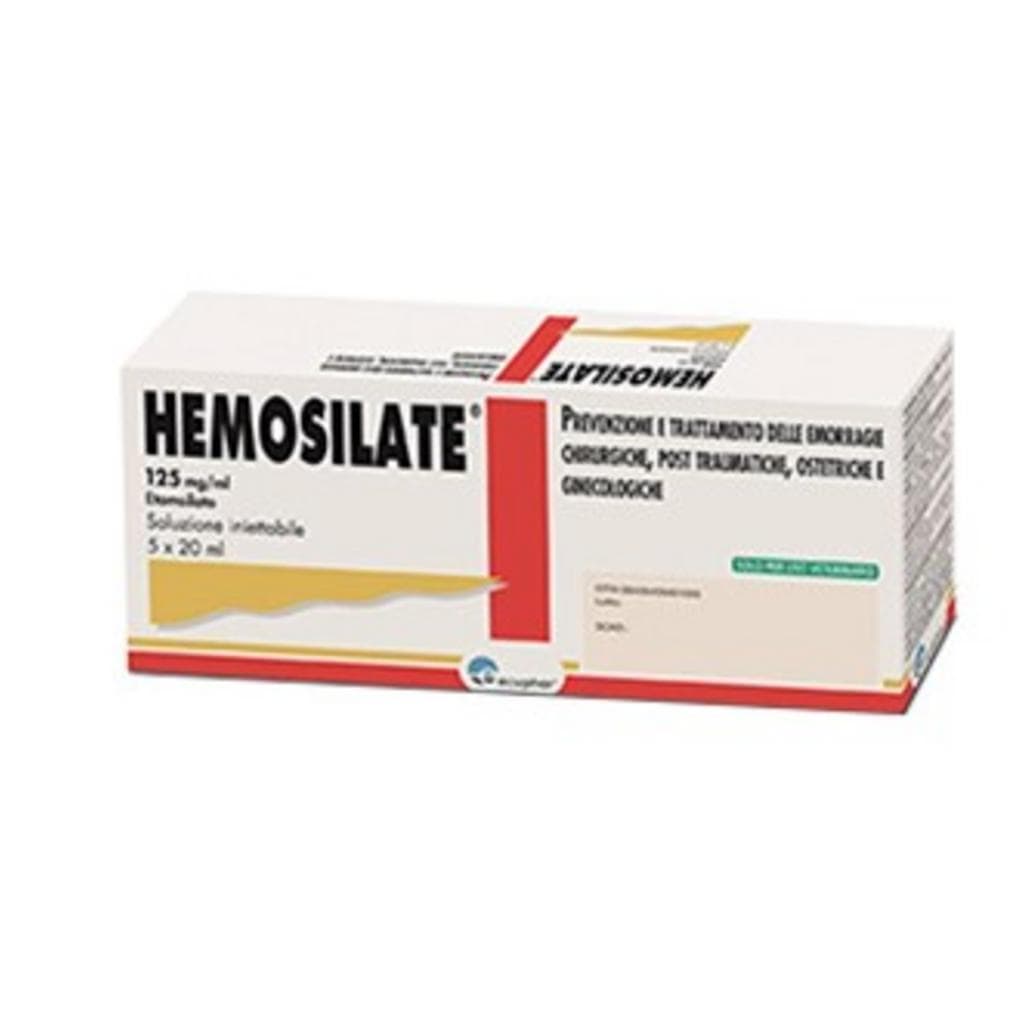 Hemosilate*5fl 20ml 125mg/Ml