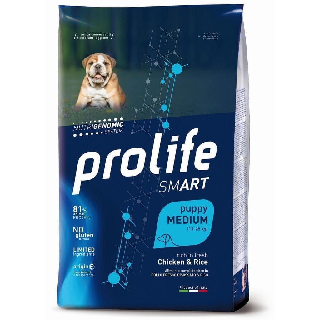 Prolife Dog Puppy Medium Chicken/Rice 2,5kg