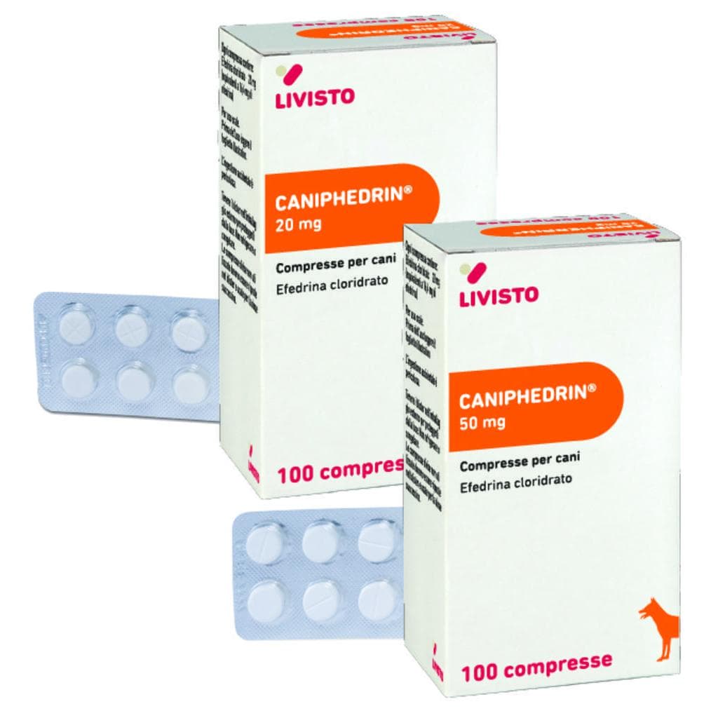 Caniphedrin*100cpr 50mg