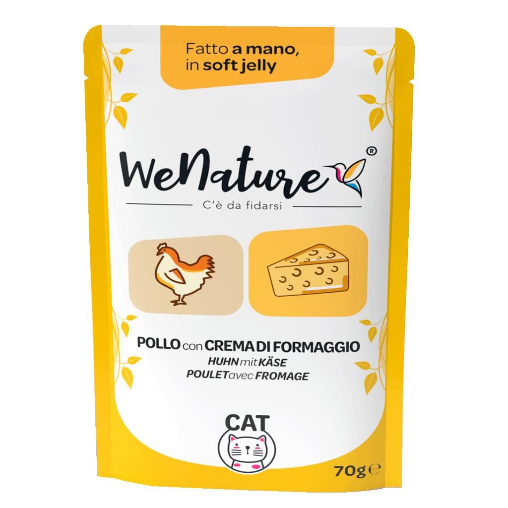 We Nature Cat Pollo/Formaggio Soft Jelly 70gr