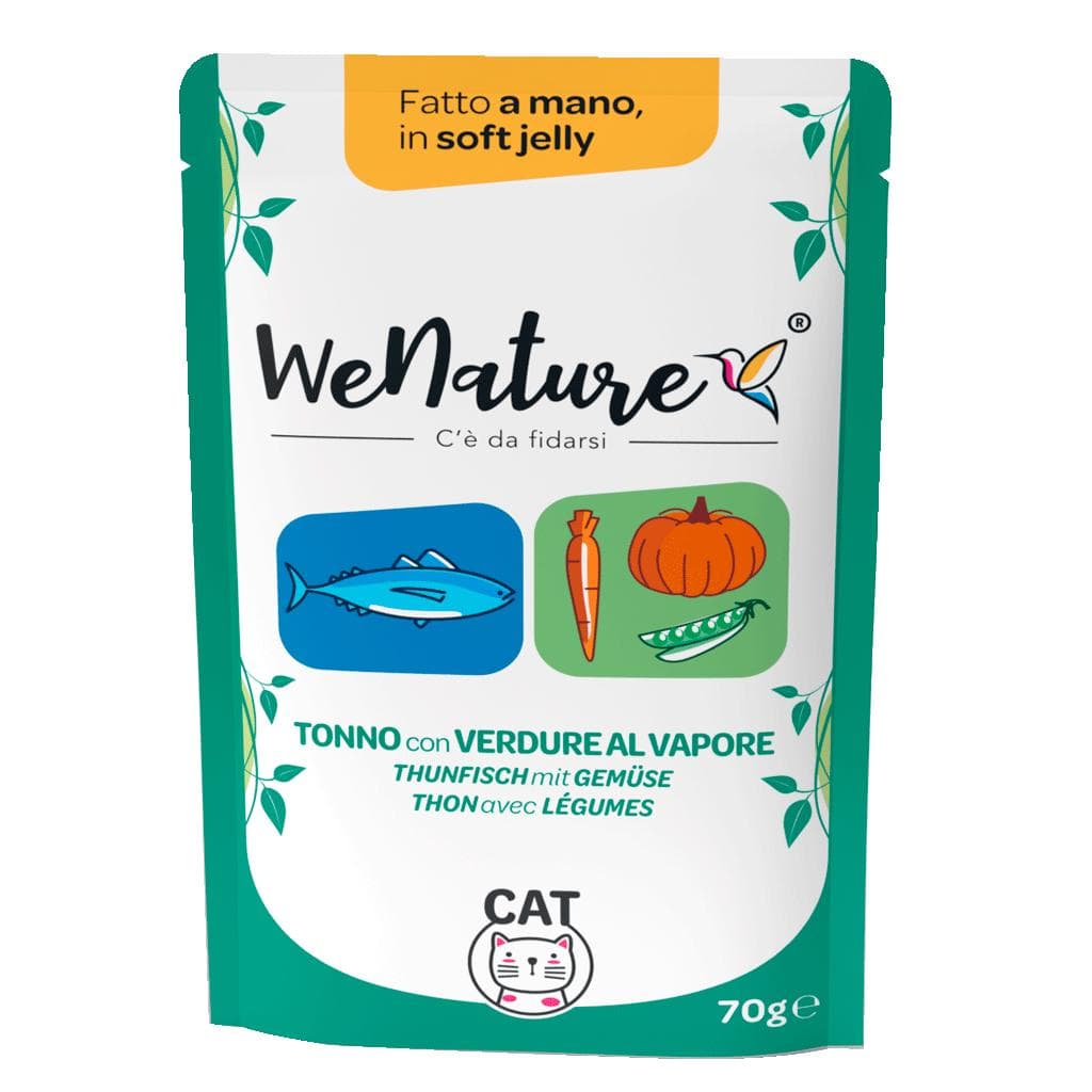We Nature Cat Tonno/Verdure Soft Jelly 70gr