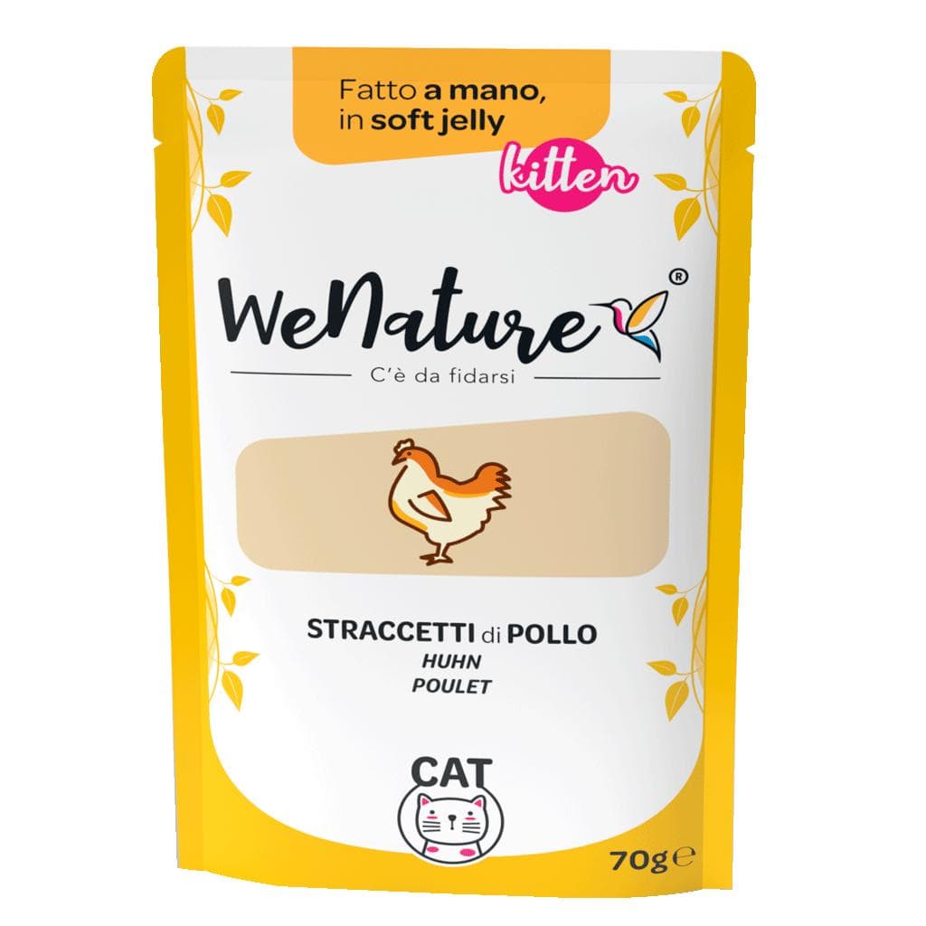 We Nature Cat Kitten Petto Pollo Soft Jelly 70gr