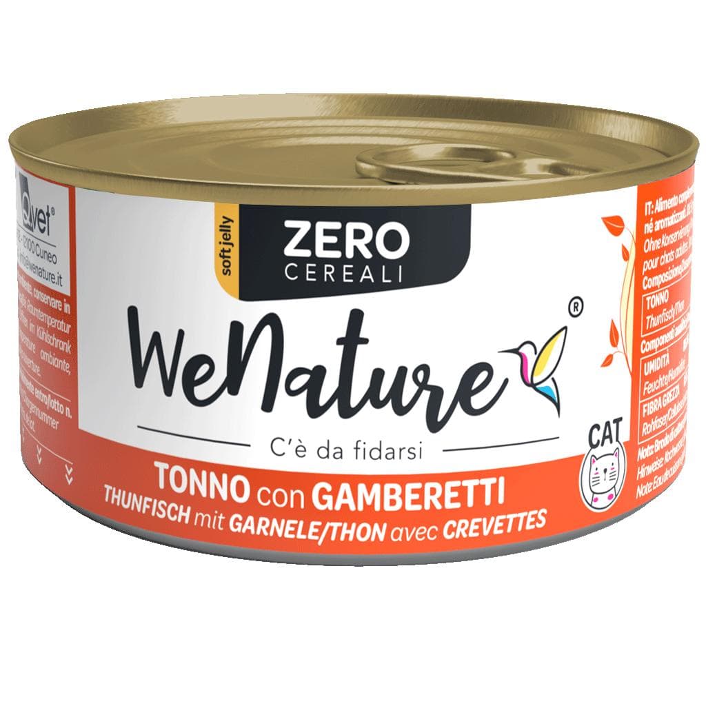 We Nature Cat Zero Tonno/ Gamberetti 85gr