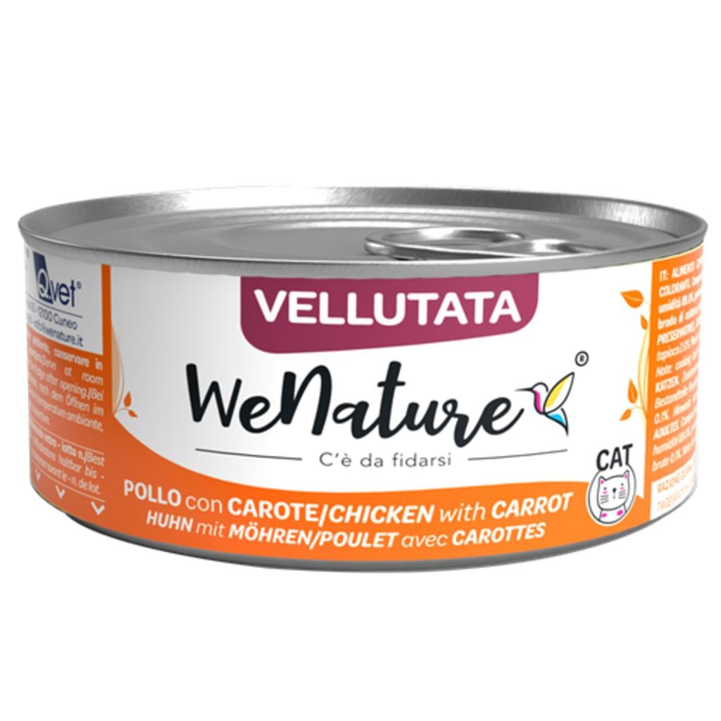 We Nature Cat Adult Vellutata Pollo/Carote 75g