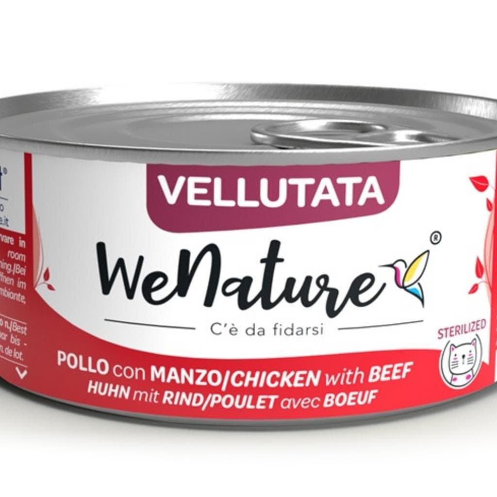 We Nature Cat Sterilized Vellutata Pollo/Manzo 75g