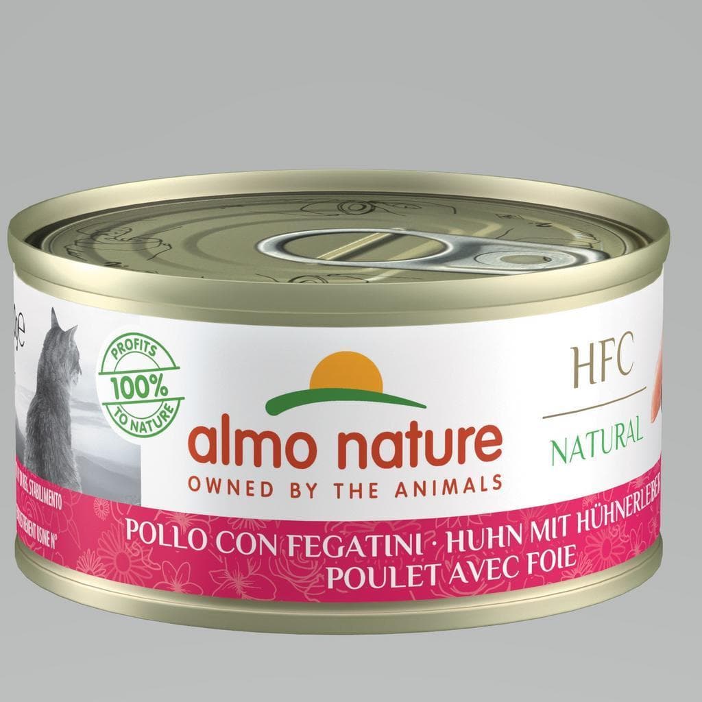Almo Nature Hfc Cat Natural Pollo/Fegato 70gr