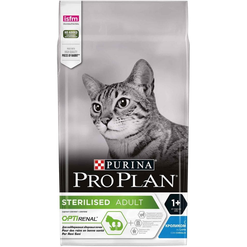 Purina Cat Adult Steril Renal Coniglio 10kg