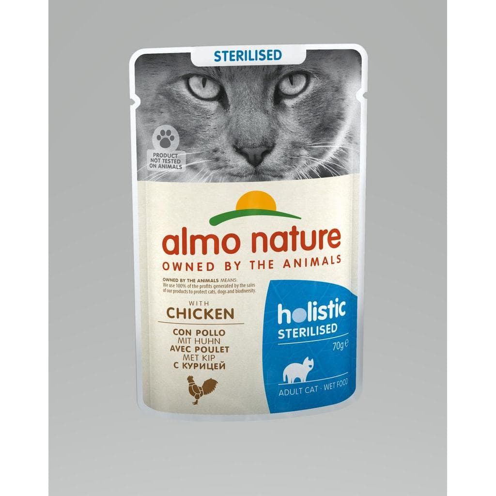 Almo Nature Fnc Cat Sterilised Pollo 70gr