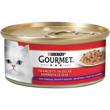 Pur Red Cat Trancetti Coniglio/Fegato/Verd 195gr