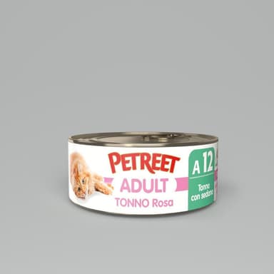 Petreet Nat Tonno Rosa/Sedano 70gr