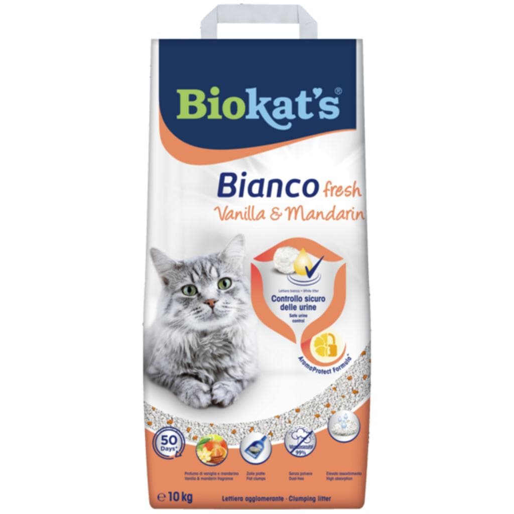 Gimborn Biokat'S Bianco Fresh Vaniglia/Mandarino 10kg