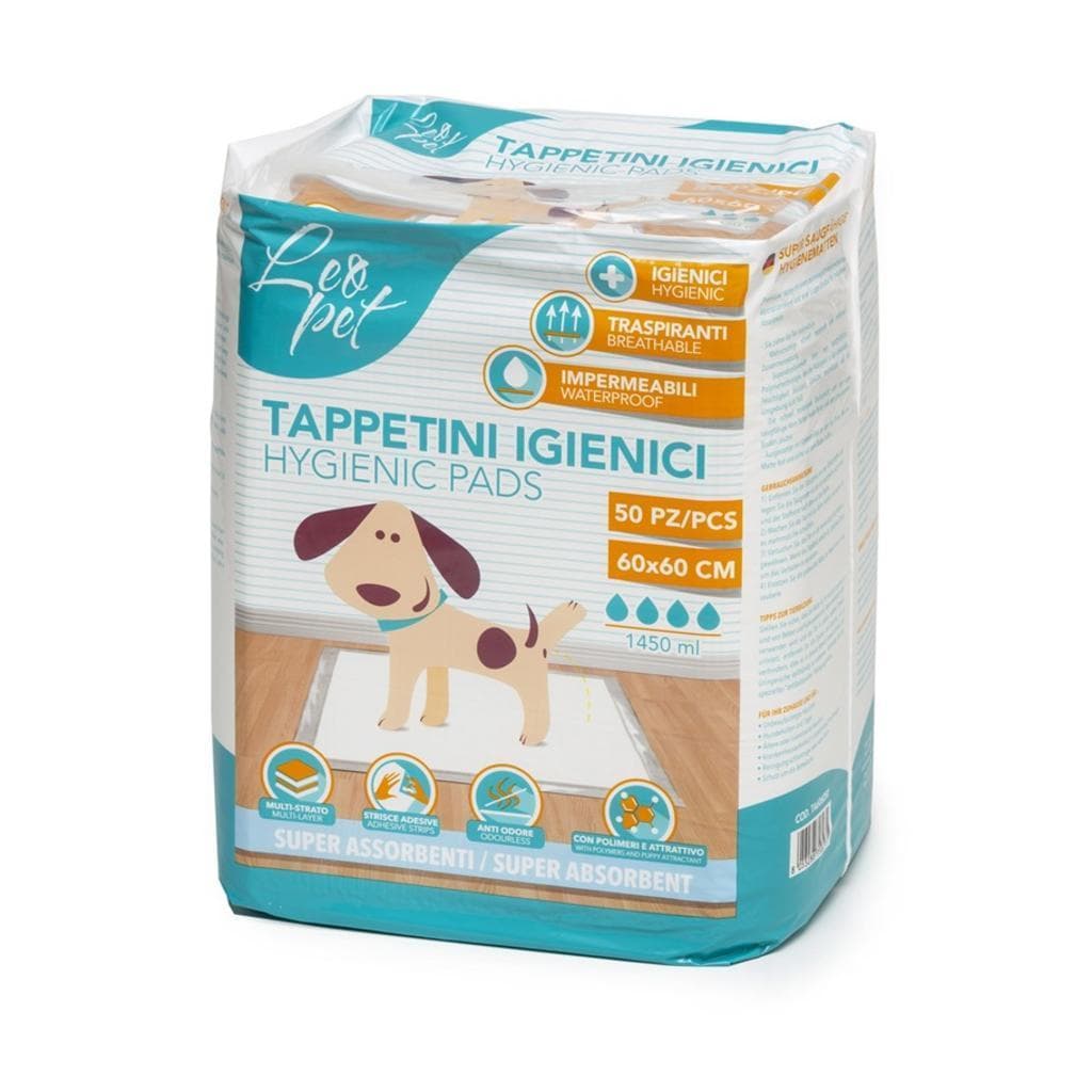 Leopet Tappetini Assorbenti 60x60 50pz