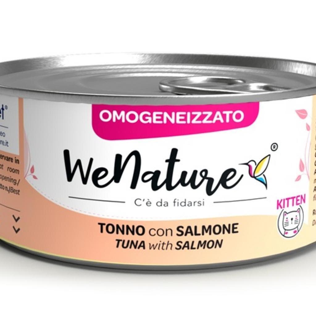 We Nature Cat Kitten Omogeneizzato Tonno/Salmone Capra 75g